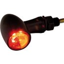 Paradox LED Taillight / Indicator, Black Alu Housing, Clear Lens