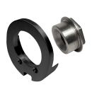 Side Mount Adapter Set 3/4" Axle Softail Heinz Bikes...