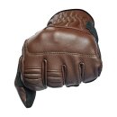Biltwell Belden Motorrad Winter Handschuhe Leder chocolate braun CE geprüft