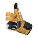 Biltwell Belden gloves cement grau CE appr.