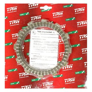 TRW clutch plate kit, frictions discs