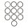 TRW clutch plate kit, frictions discs
