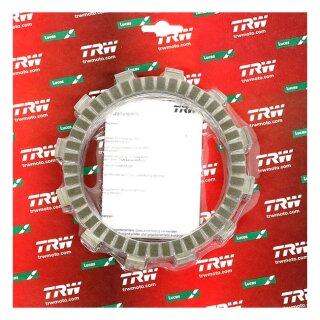 TRW clutch plate kit, frictions discs