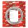 TRW clutch plate kit, steel drive plates