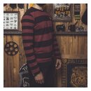 Holy Freedom Kruger LS T-shirt bordeaux/black