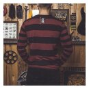 Holy Freedom Kruger LS T-shirt bordeaux/black