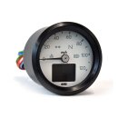 MMB 48mm electronic speedometer Basic 120mph black