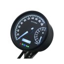Daytona Velona Universal Motorrad Tacho Drehzahlmesser 80mm 200 Kmh/9000rpm