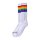 American Socks Mid High Rainbow Pride, rainbow striped