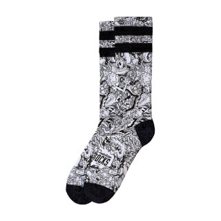 American Socks Signature Aliens Exist, double black striped