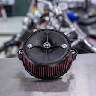 S&S Stealth Luftfilter Kit EC geprüft für Harley XL Sportster 883 07-20