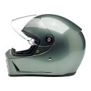 BILTWELL LANE SPLITTER Helm metallic grün olive ECE