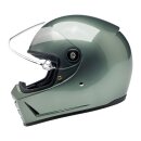 BILTWELL LANE SPLITTER Helm metallic grün olive ECE