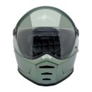 BILTWELL LANE SPLITTER Helm metallic grün olive ECE