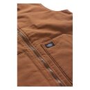 Dickies Lawrenceburg canvas vest brown duck