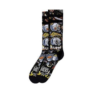 American Socks Signature Lucky Vandals, double black striped