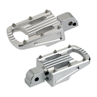 Biltwell Punisher passenger footpegs polished