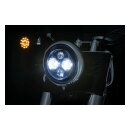 Kuryakyn Orbit 7" headlamp unit LED, black