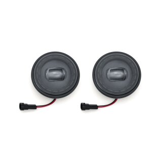 Kuryakyn Orbit 4-1/2" passing lamp units LED, black
