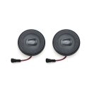Kuryakyn Orbit 4-1/2" passing lamp units LED, black