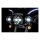 Kuryakyn Orbit 4-1/2" passing lamp units LED, black