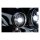 Kuryakyn Orbit 4-1/2" passing lamp units LED, black