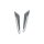 Kuryakyn Omni LED fork inserts, chrome