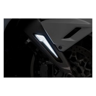 Kuryakyn Omni LED fork inserts, satin black
