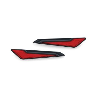Kuryakyn Omni LED side saddlebag inserts, satin black