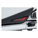 Kuryakyn Omni LED side saddlebag inserts, satin black
