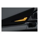 Kuryakyn Omni LED side saddlebag inserts, satin black