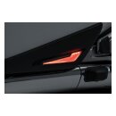 Kuryakyn Omni LED side saddlebag inserts, satin black