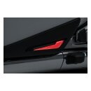 Kuryakyn Omni LED side saddlebag inserts, satin black