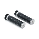 Kuryakyn, Dillinger grips. Silver