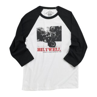 Biltwell Not Dead Raglan black/white