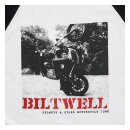Biltwell Not Dead Raglan black/white