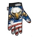LT USA Eagle gloves blue/red/white