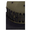 King Kerosin flat brim cap Oldschool green/black