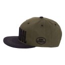 King Kerosin flat brim cap Oldschool green/black