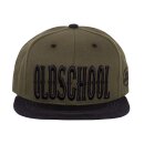 King Kerosin flat brim cap Oldschool green/black