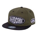 King Kerosin flat brim cap Hardcore green /black