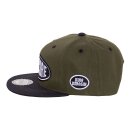 King Kerosin flat brim cap Hardcore green /black