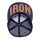 King Kerosin flat brim cap Oldschool denim
