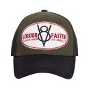 King Kerosin baseball cap flex Louder & Faster green/black