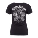 Queen Kerosin classic-shirt QK Heart black