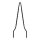 Cycle Visions Twisted Stick sissy bar 30", black