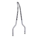 Cycle Visions Twisted Stick sissy bar 18", chrome