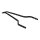 Cycle Visions Twisted Stick sissy bar 18", black