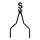 Cycle Visions Moneytube sissy bar 18", black