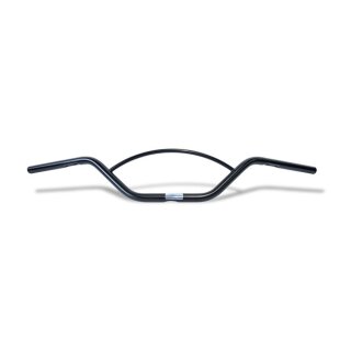 Fehling Crossroad bar Solo 1" 18,5cm high black TUV appr
